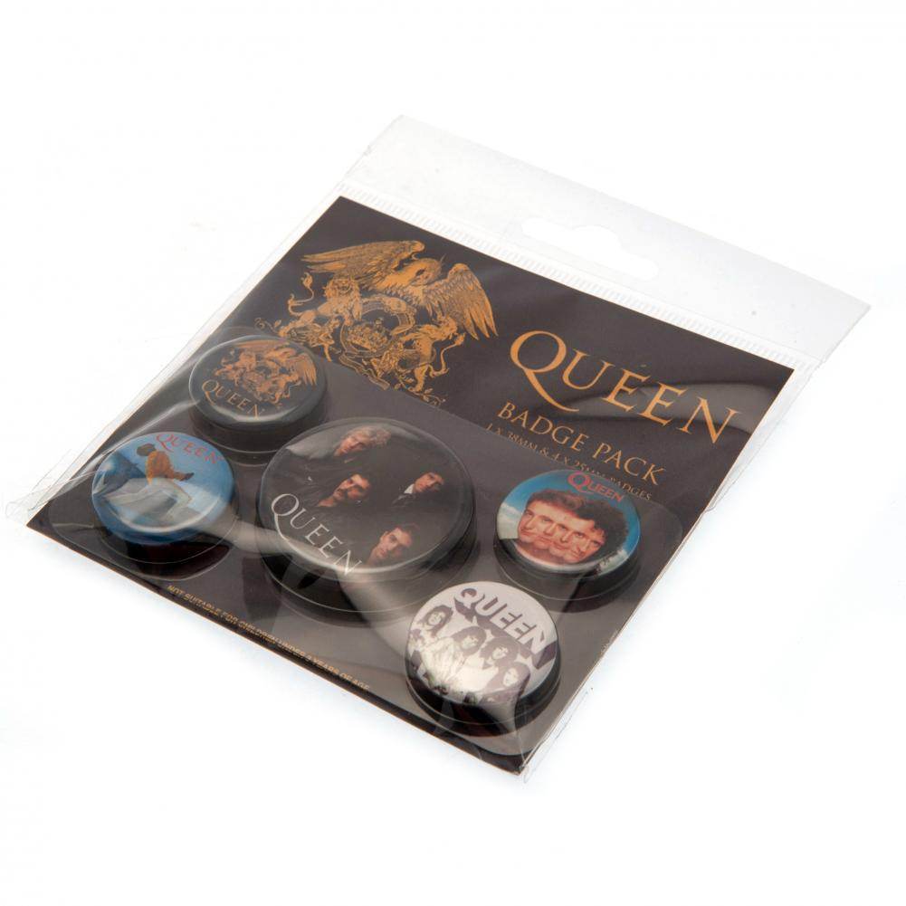 Queen Button Badge Set - Gift Arch