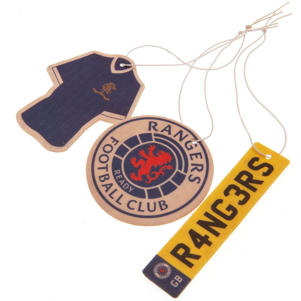 Rangers FC 3pk Air Freshener - Gift Arch