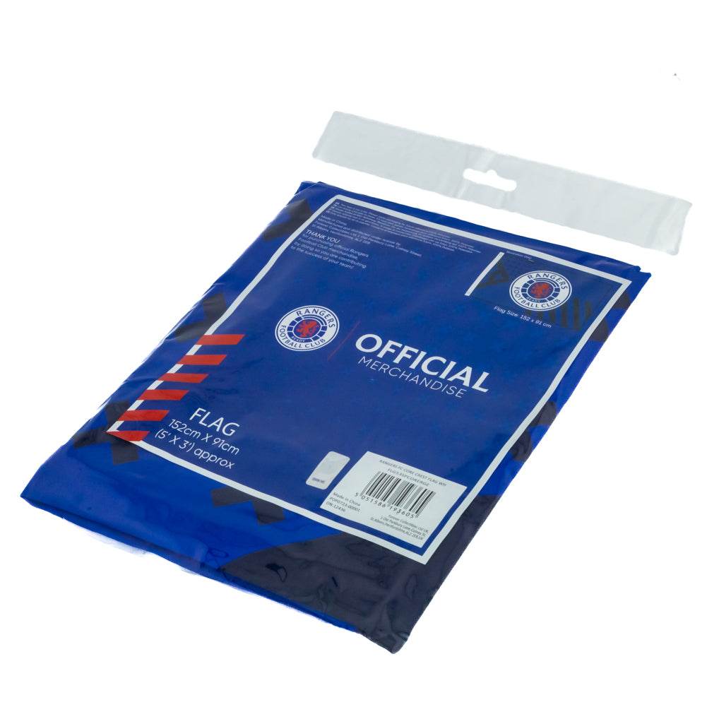 Rangers FC Core Crest Flag - Gift Arch