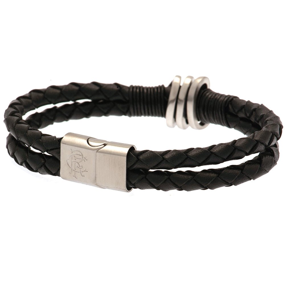 Rangers FC Leather Bracelet - Gift Arch