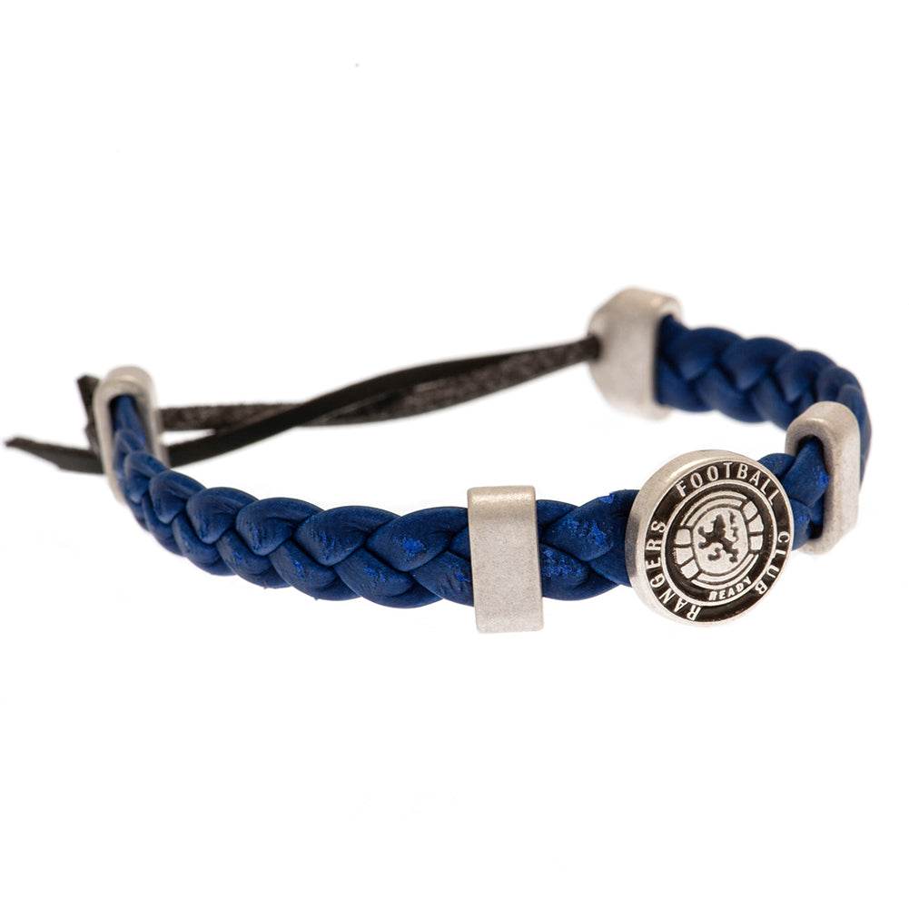 Rangers FC PU Slider Bracelet - Gift Arch