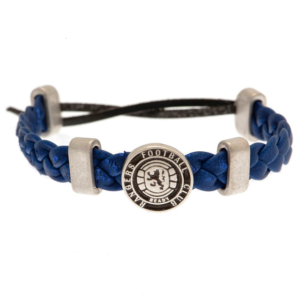 Rangers FC PU Slider Bracelet - Gift Arch