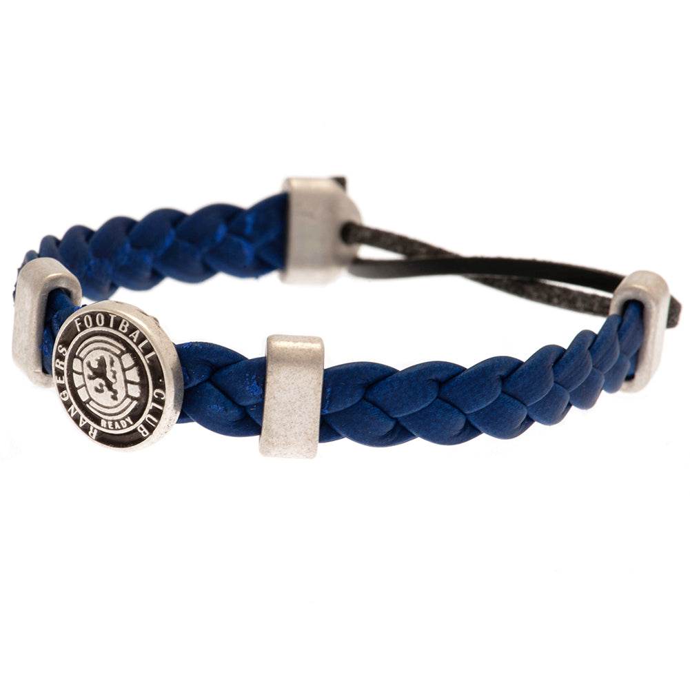 Rangers FC PU Slider Bracelet - Gift Arch