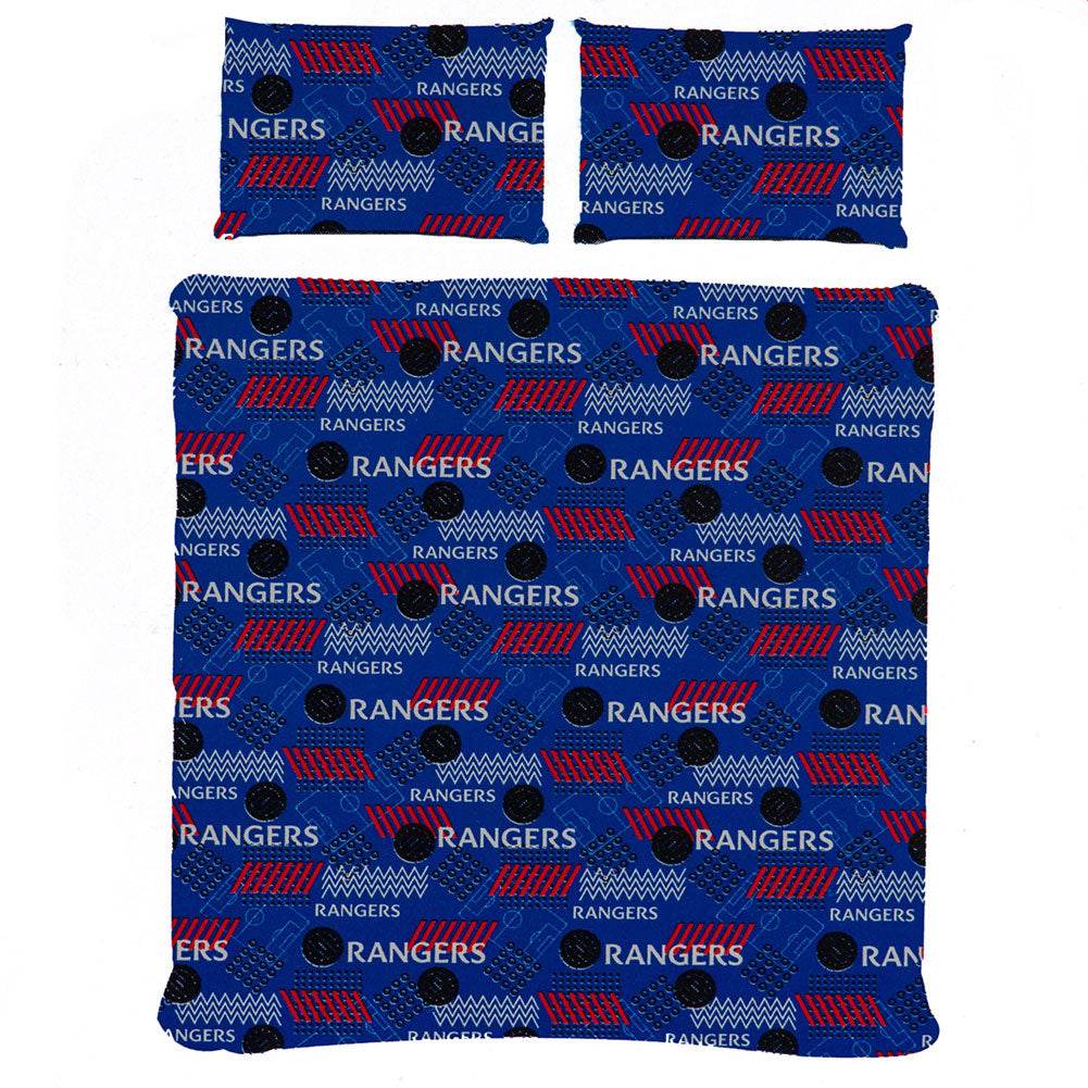 Rangers FC Pulse Double Duvet Set - Gift Arch