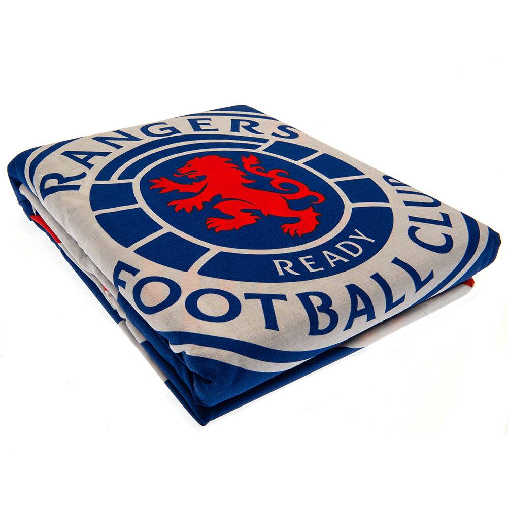 Rangers FC Pulse Double Duvet Set - Gift Arch