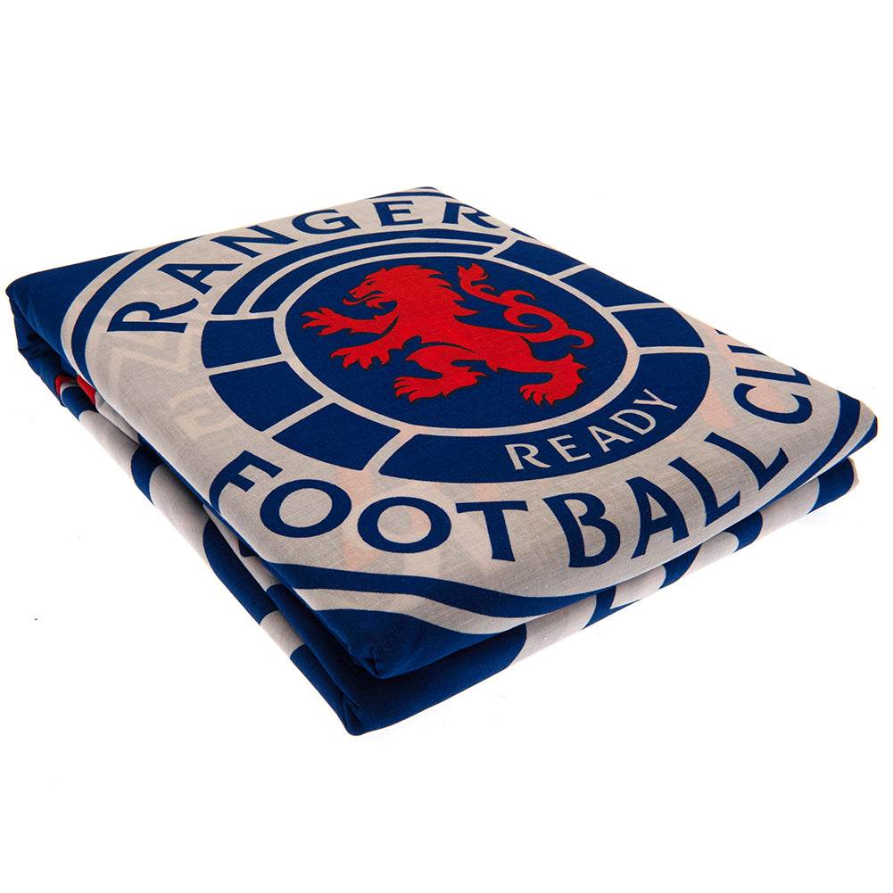 Rangers FC Pulse Single Duvet Set - Gift Arch