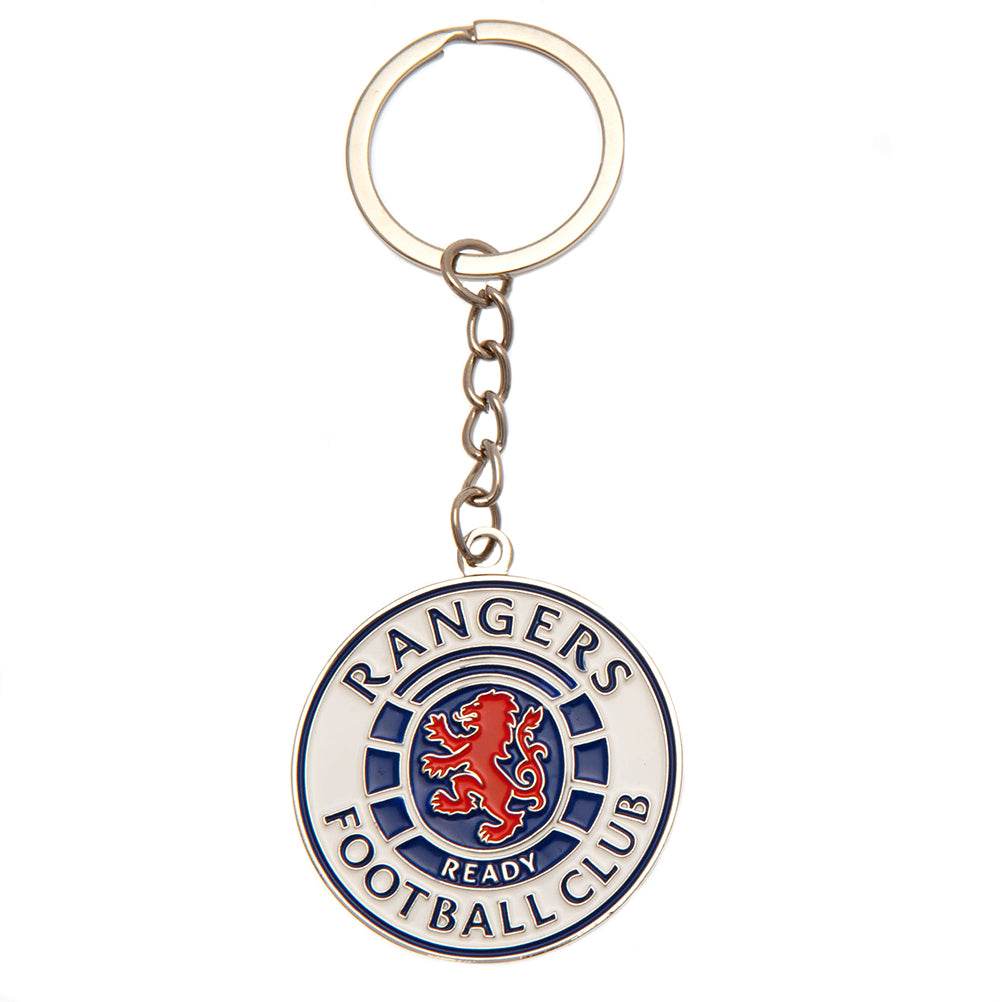 Rangers FC Ready Crest Keyring - Gift Arch