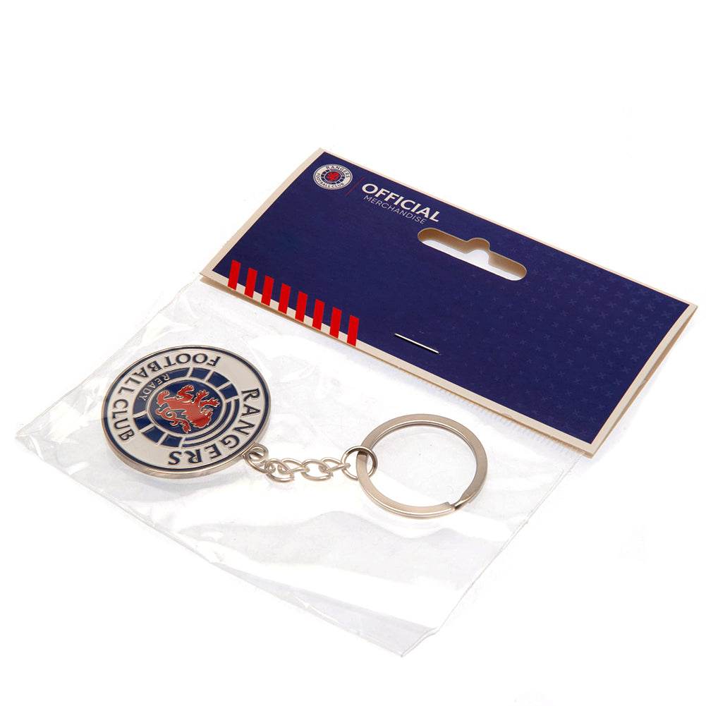 Rangers FC Ready Crest Keyring - Gift Arch