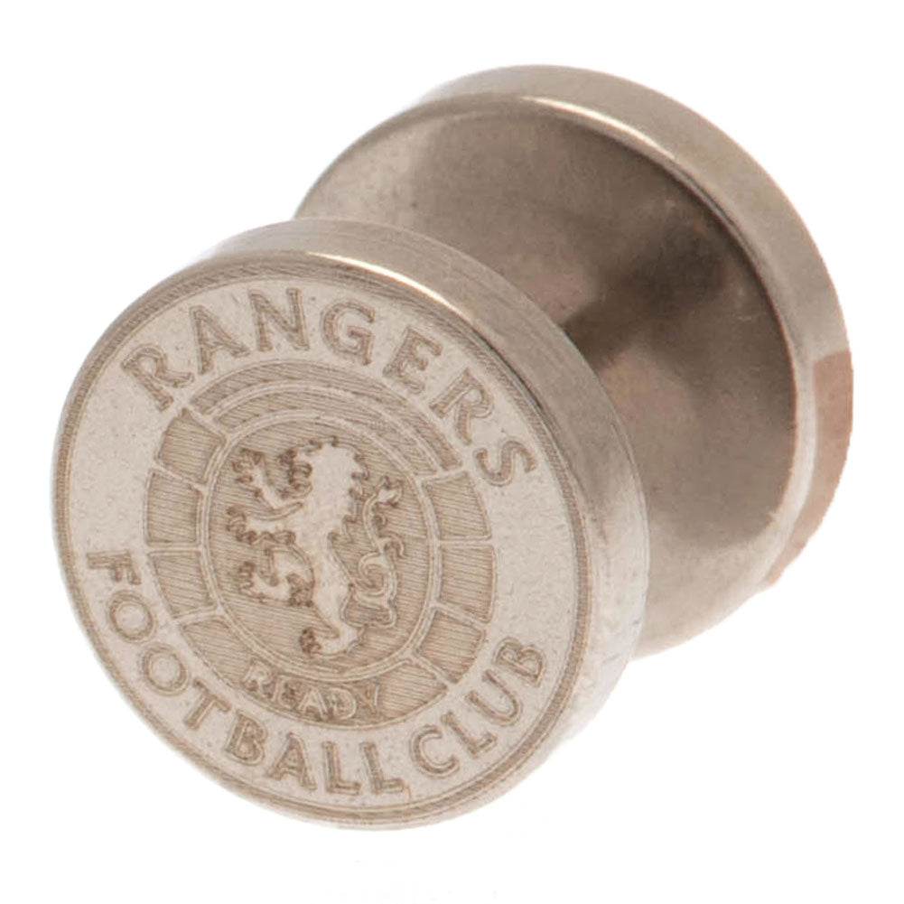 Rangers FC Ready Crest Stainless Steel Stud Earring - Gift Arch