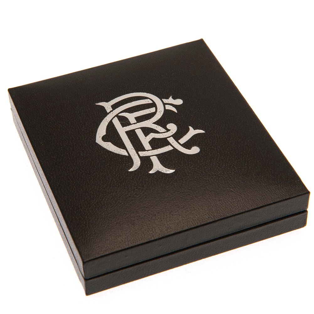 Rangers FC Silver Plated Boxed Pendant - Gift Arch
