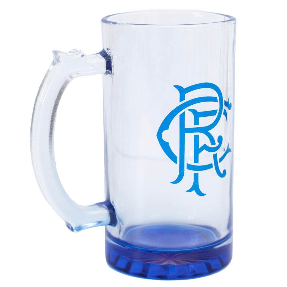 Rangers FC Stein Glass Tankard - Gift Arch