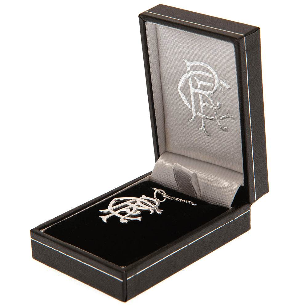 Rangers FC Sterling Silver Pendant & Chain Large - Gift Arch