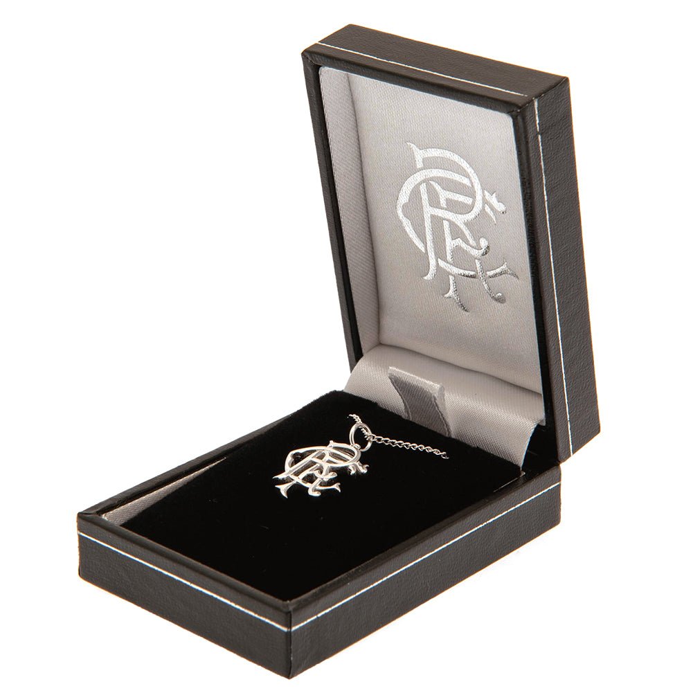 Rangers FC Sterling Silver Pendant & Chain Medium - Gift Arch