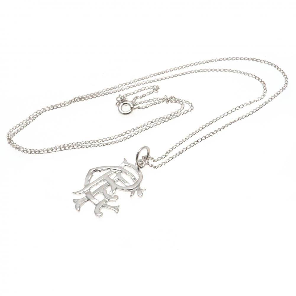 Rangers FC Sterling Silver Pendant & Chain Small - Gift Arch