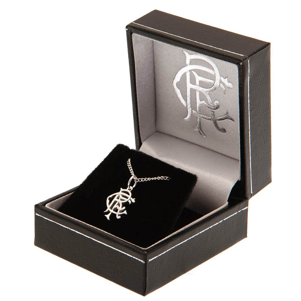 Rangers FC Sterling Silver Pendant & Chain Small - Gift Arch