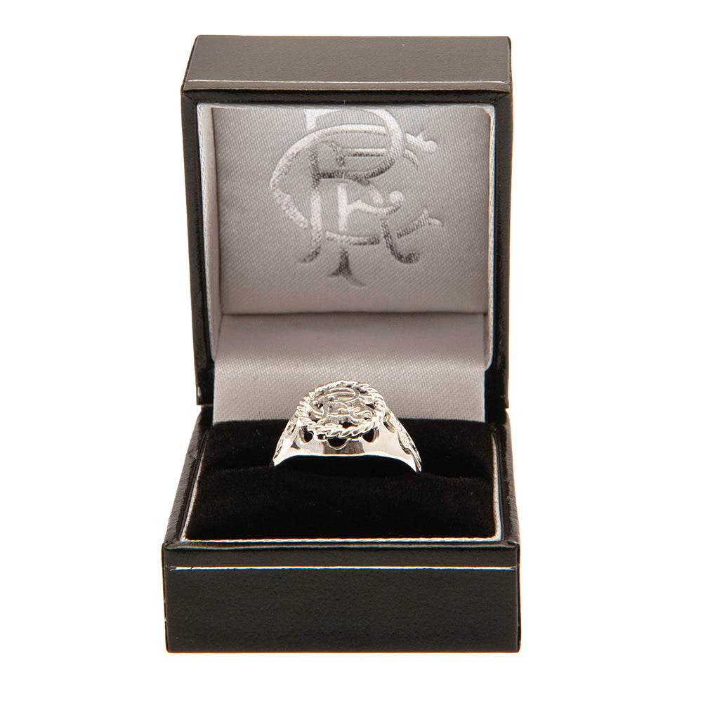 Rangers FC Sterling Silver Ring Small - Gift Arch