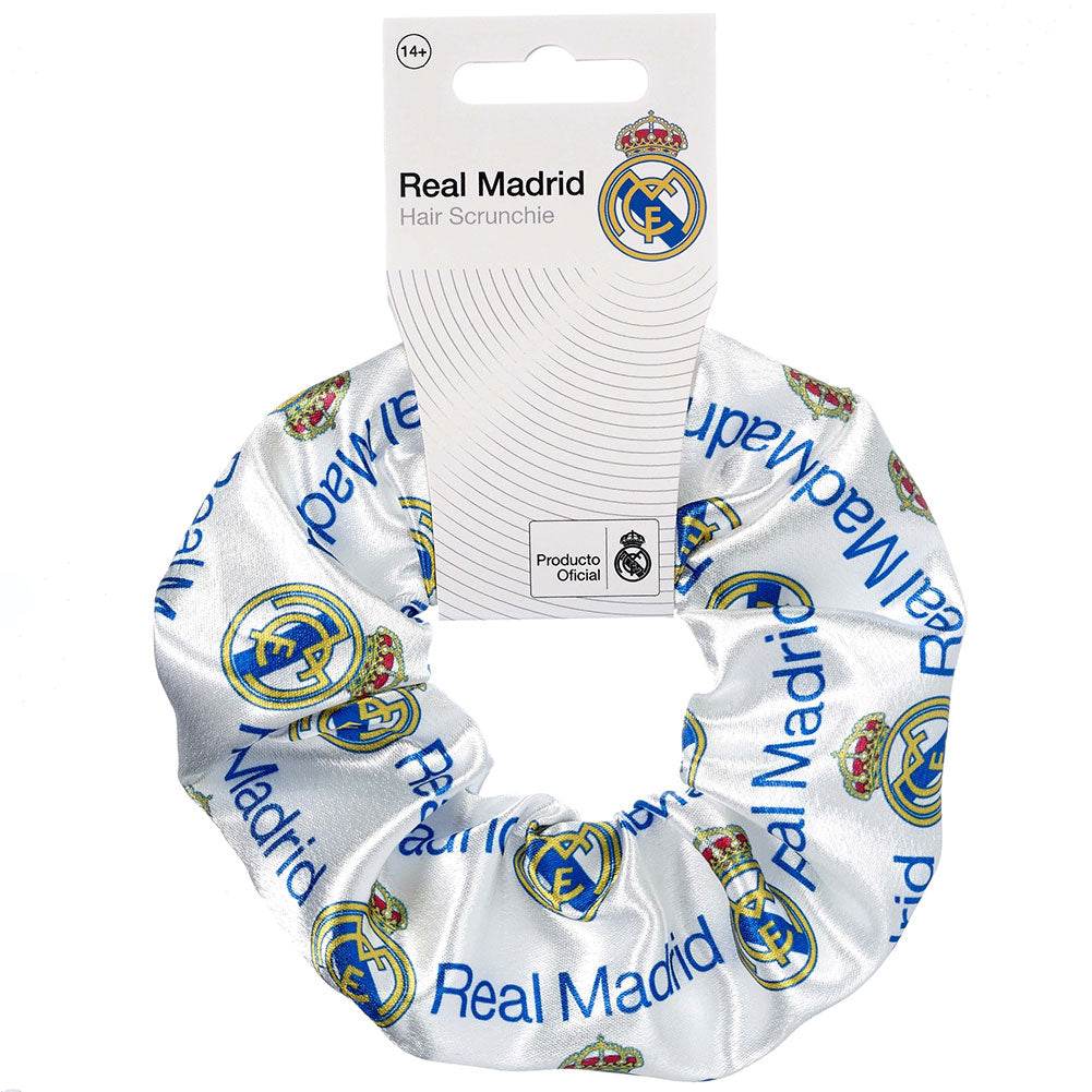Real Madrid CF Crest Hair Scrunchie - Gift Arch