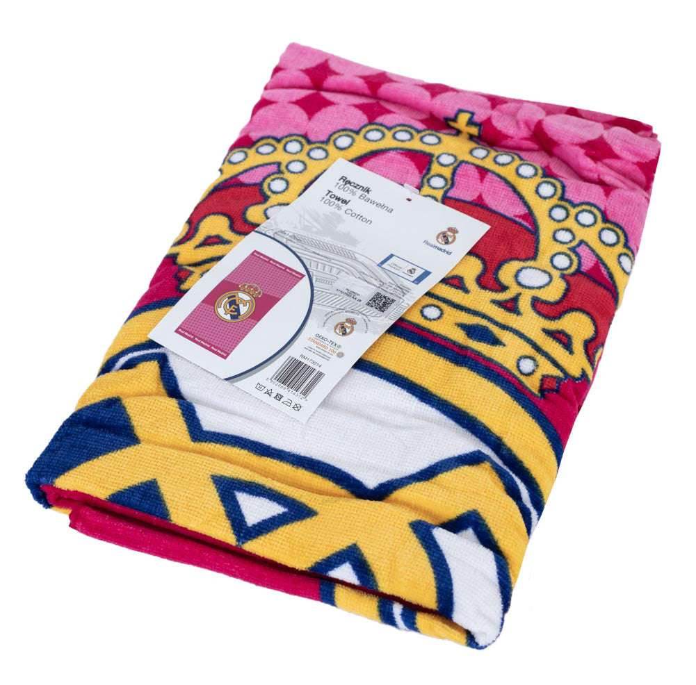 Real Madrid CF Pink Towel - Gift Arch