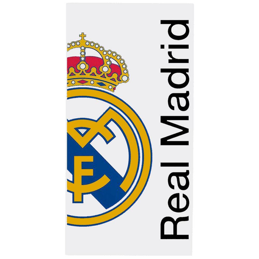 Real Madrid CF XL Crest Towel - Gift Arch