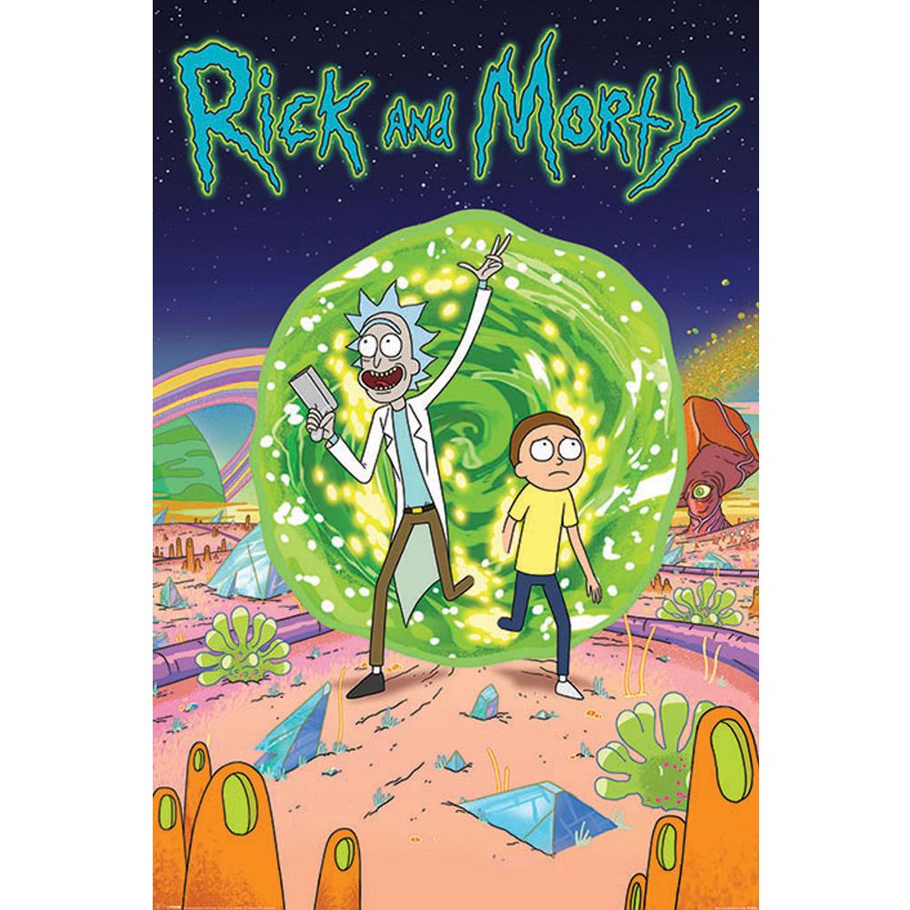 Rick And Morty Poster Portal 71 - Gift Arch