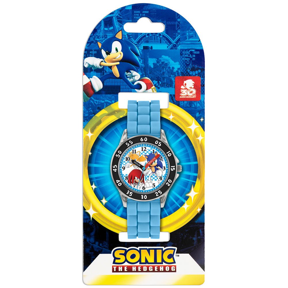 Sonic The Hedgehog Junior Time Teacher Watch - Gift Arch
