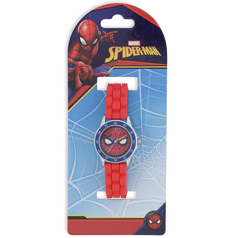 Spider-Man Mask Junior Time Teacher Watch - Gift Arch