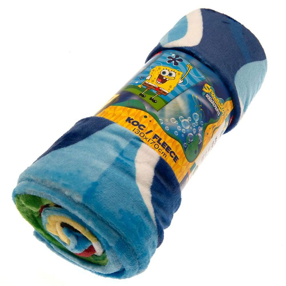 SpongeBob SquarePants Premium Fleece Blanket - Gift Arch