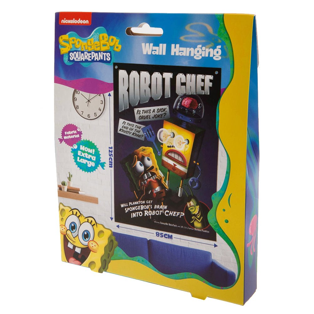 SpongeBob SquarePants XL Fabric Wall Banner - Gift Arch