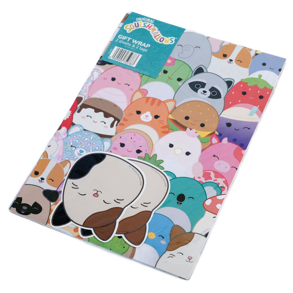 Squishmallows Gift Wrap - Gift Arch