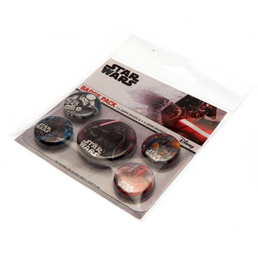 Star Wars Button Badge Set - Gift Arch