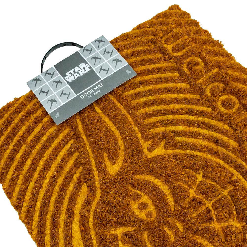 Star Wars Embossed Doormat Yoda - Gift Arch