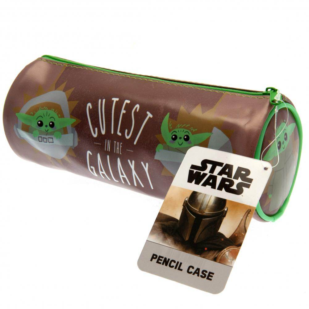Star Wars: The Mandalorian Barrel Pencil Case Cutest - Gift Arch