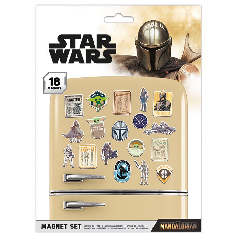 Star Wars: The Mandalorian Fridge Magnet Set - Gift Arch