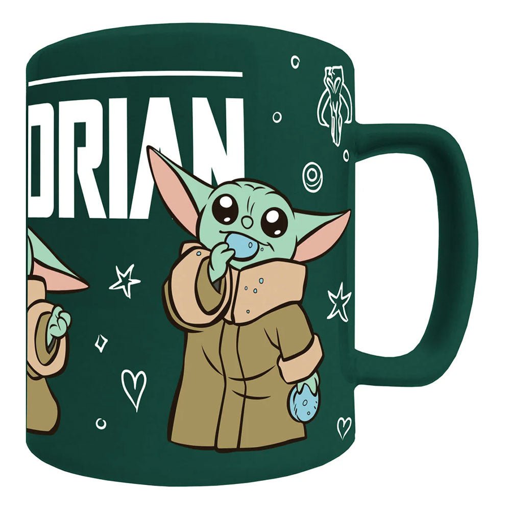 Star Wars: The Mandalorian Fuzzy Grogu Mug - Gift Arch