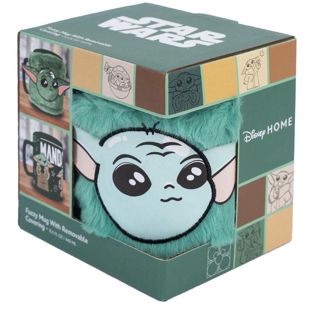 Star Wars: The Mandalorian Fuzzy Grogu Mug - Gift Arch