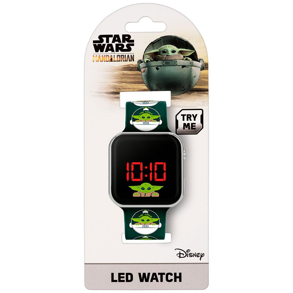 Star Wars: The Mandalorian Grogu Junior LED Watch - Gift Arch