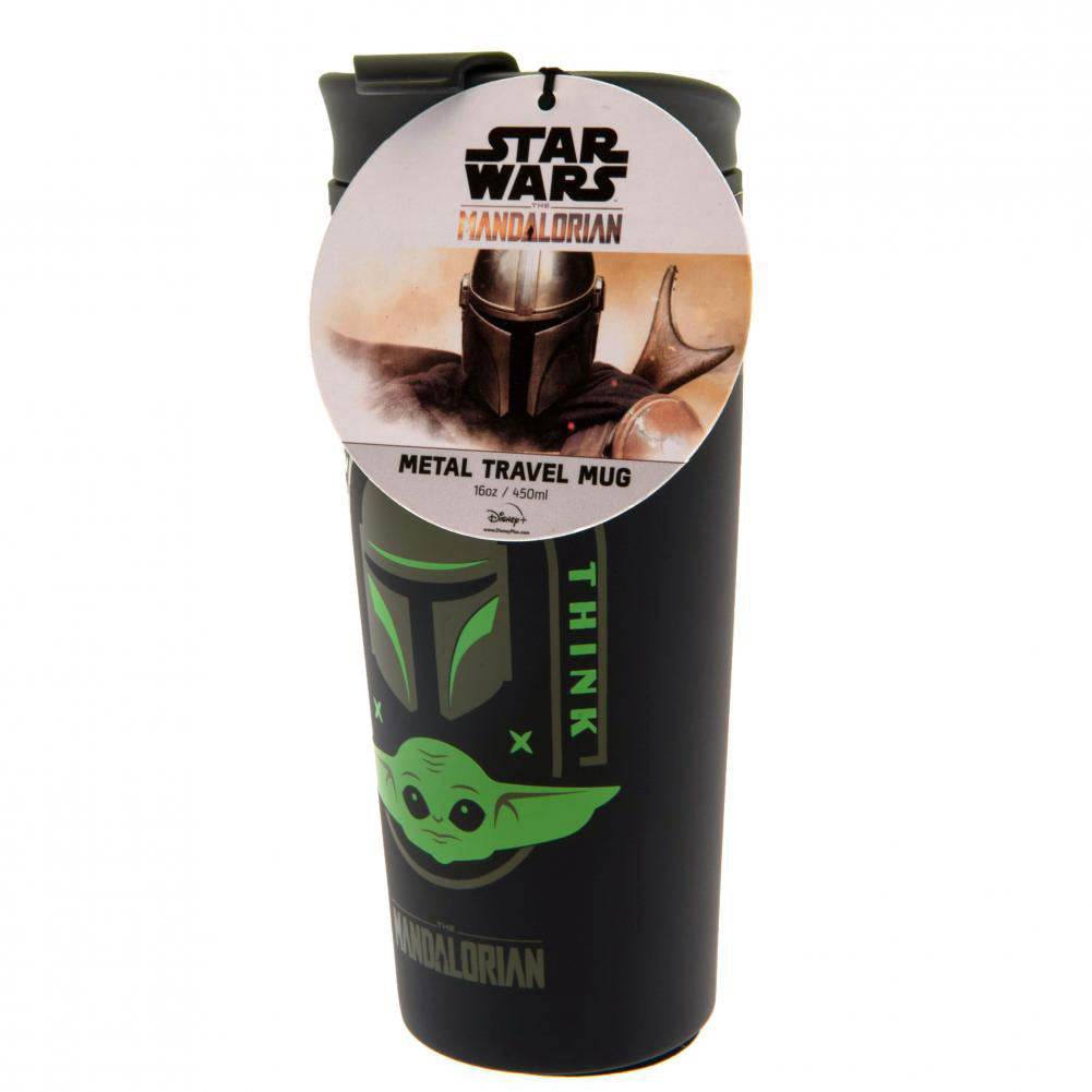 Star Wars: The Mandalorian Metal Travel Mug - Gift Arch