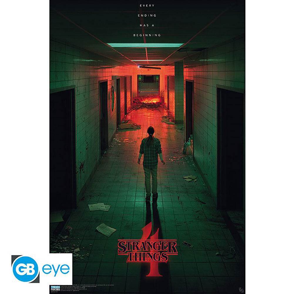 Stranger Things 4 Poster Hawkins Lab 61 - Gift Arch