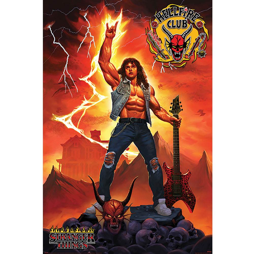 Stranger Things 4 Poster Hellfire Club 195 - Gift Arch