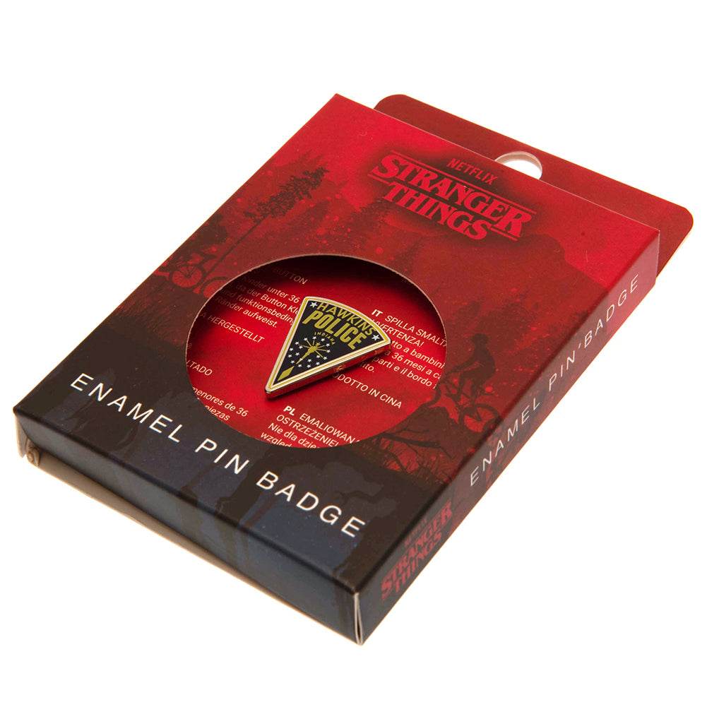 Stranger Things Hawkins Police Pin Badge - Gift Arch