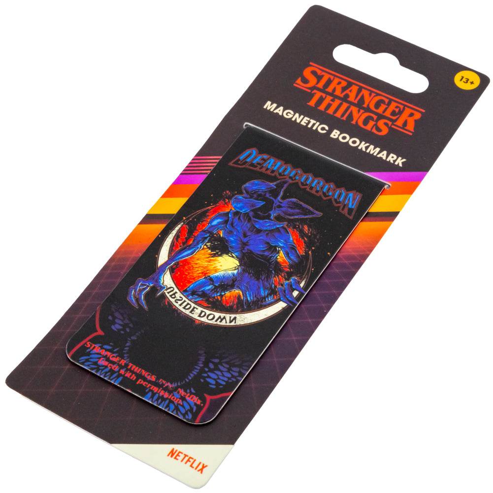 Stranger Things Magnetic Bookmark - Gift Arch