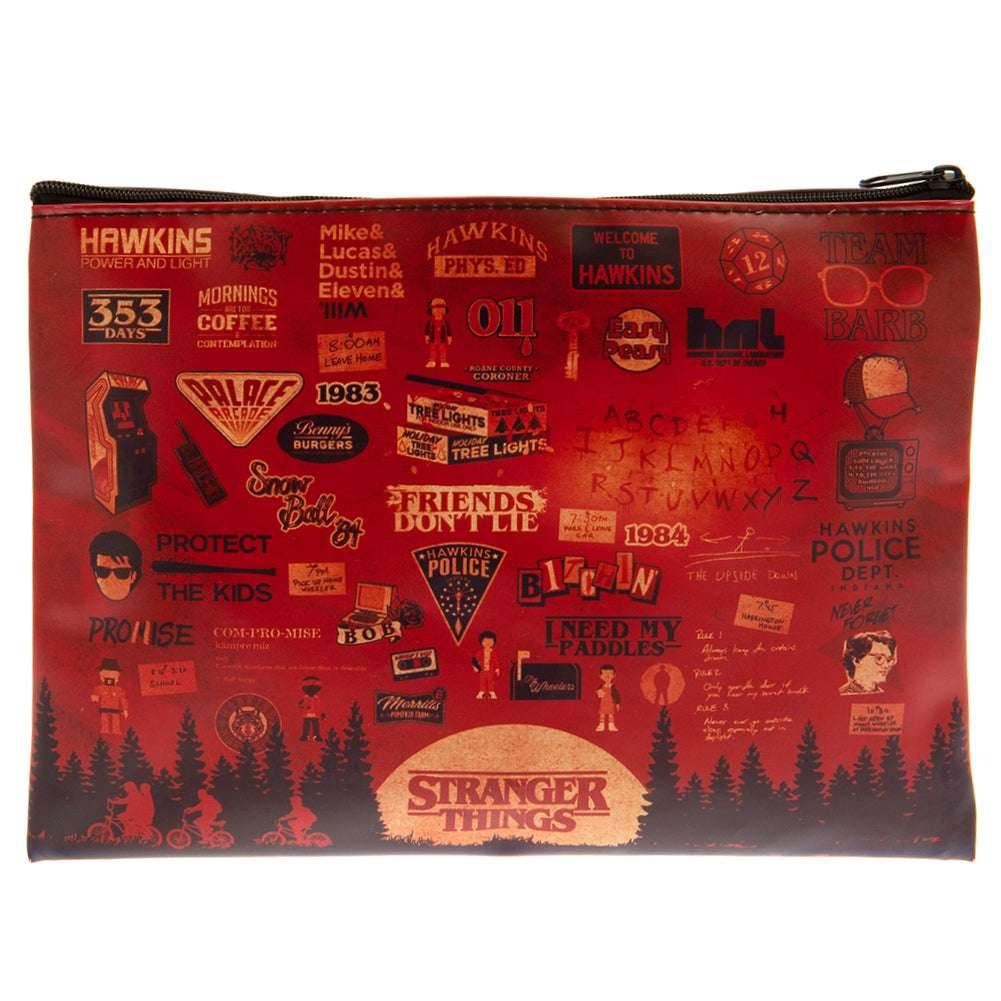 Stranger Things Pencil Case Upside Down - Gift Arch