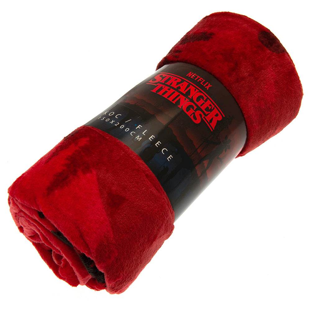 Stranger Things Upside Down Premium XL Fleece Blanket - Gift Arch