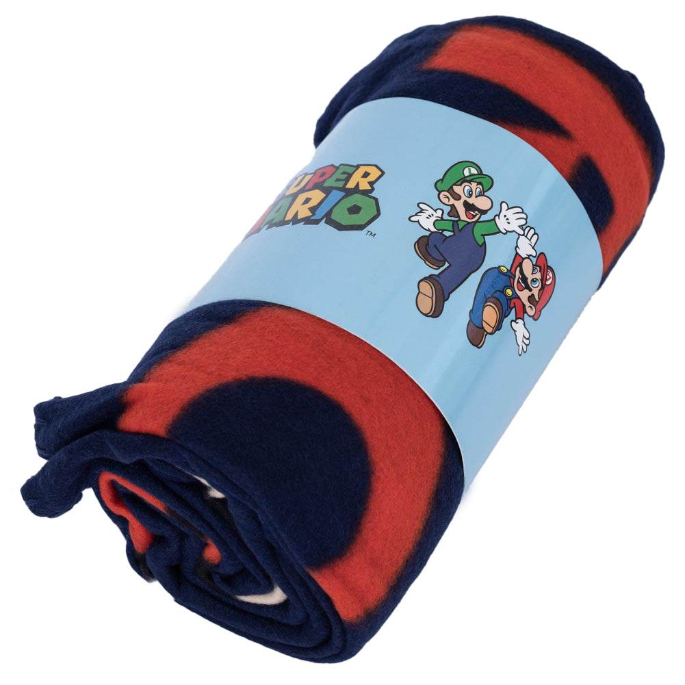 Super Mario Fleece Blanket - Gift Arch