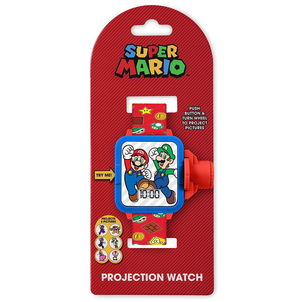 Super Mario Junior Projection Watch - Gift Arch