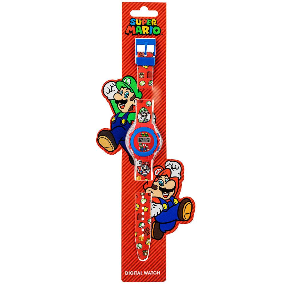 Super Mario Kids Digital Watch - Gift Arch