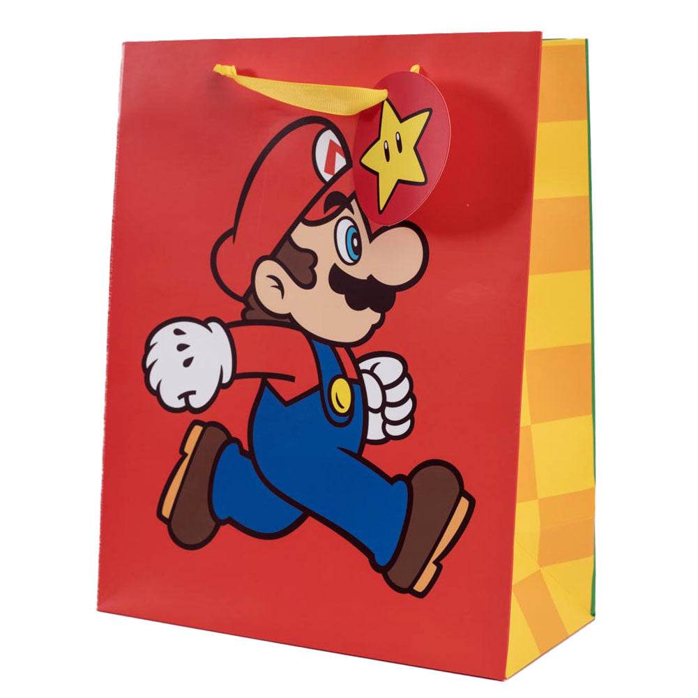 Super Mario Medium Gift Bag - Gift Arch