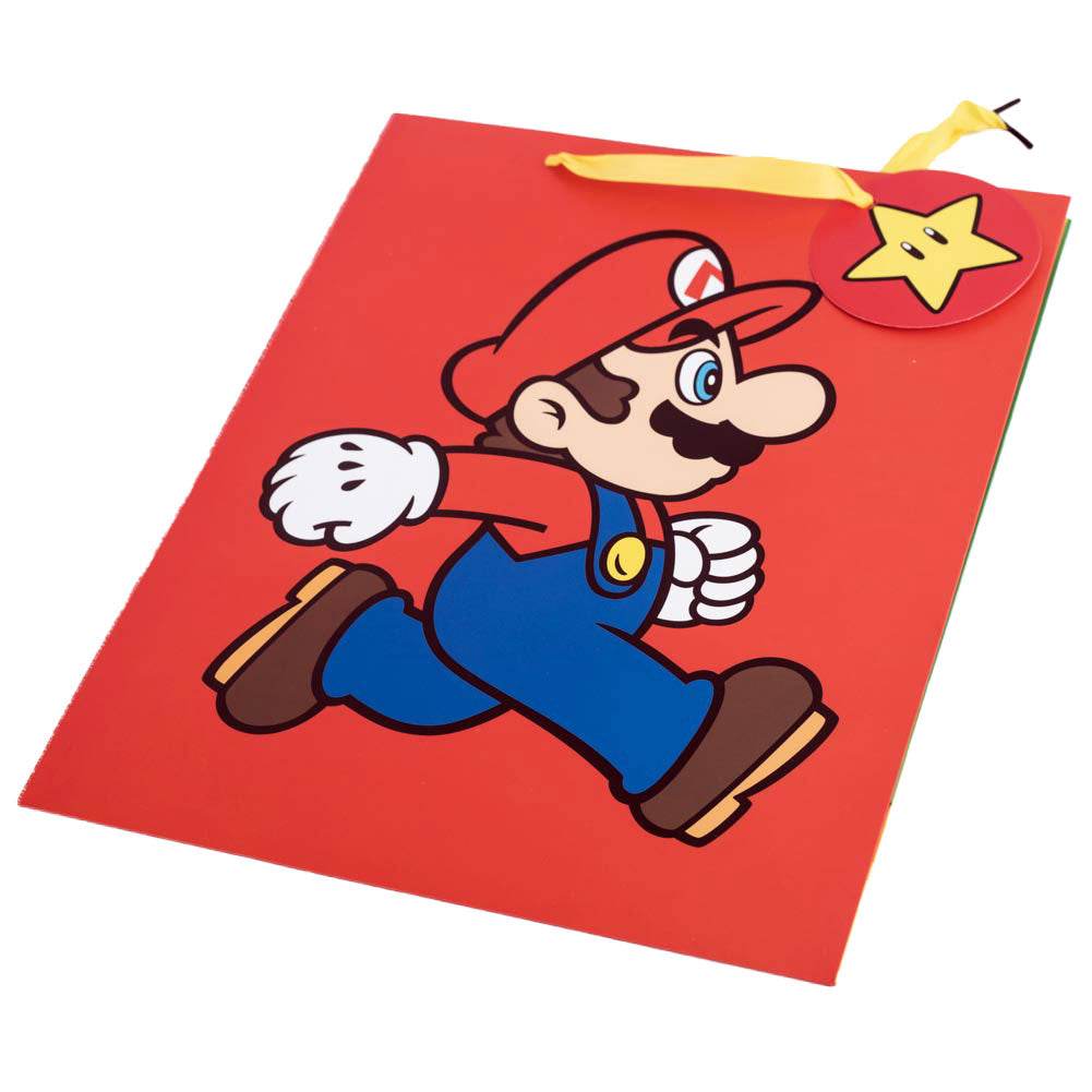 Super Mario Medium Gift Bag - Gift Arch