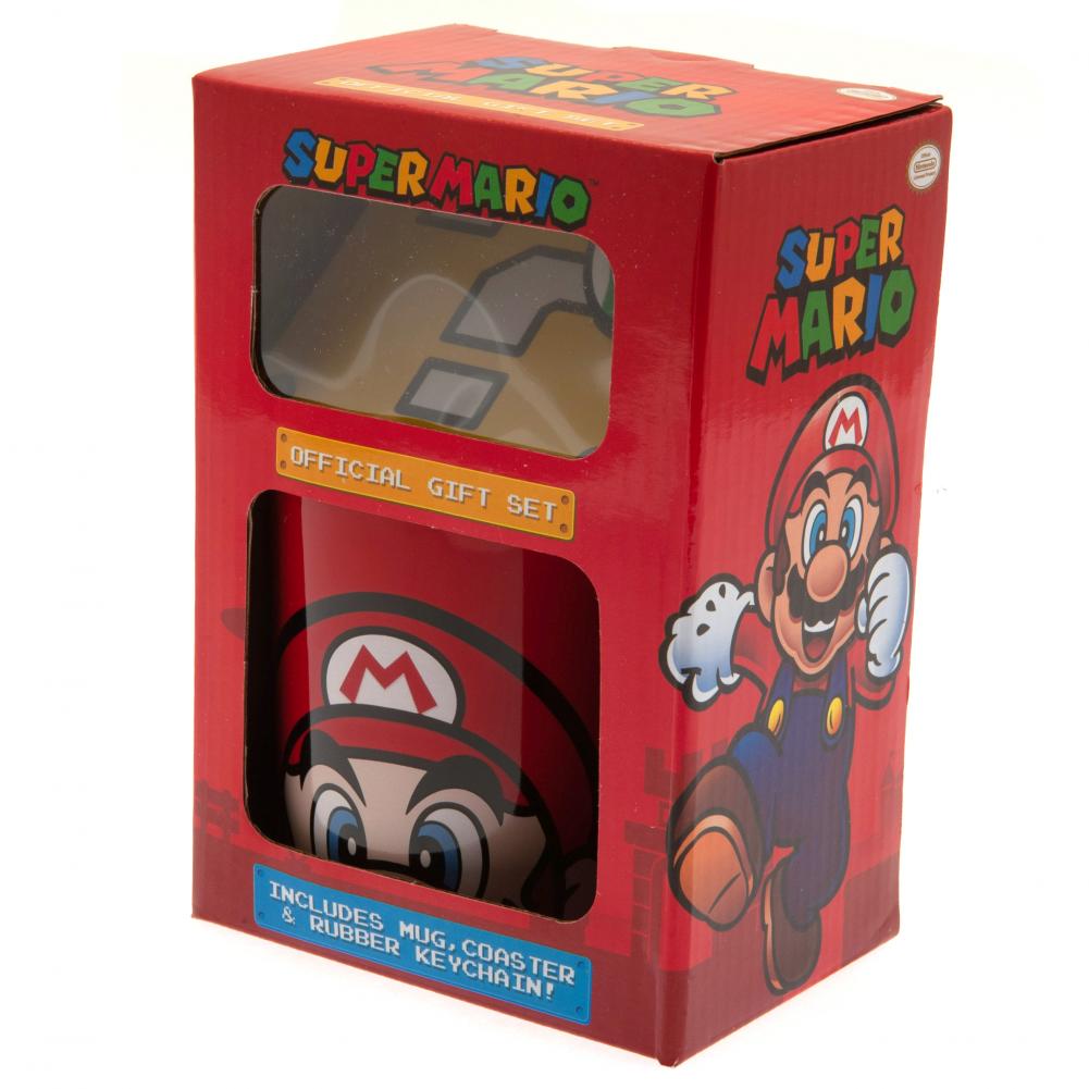 Super Mario Mug & Coaster Set Mario - Gift Arch