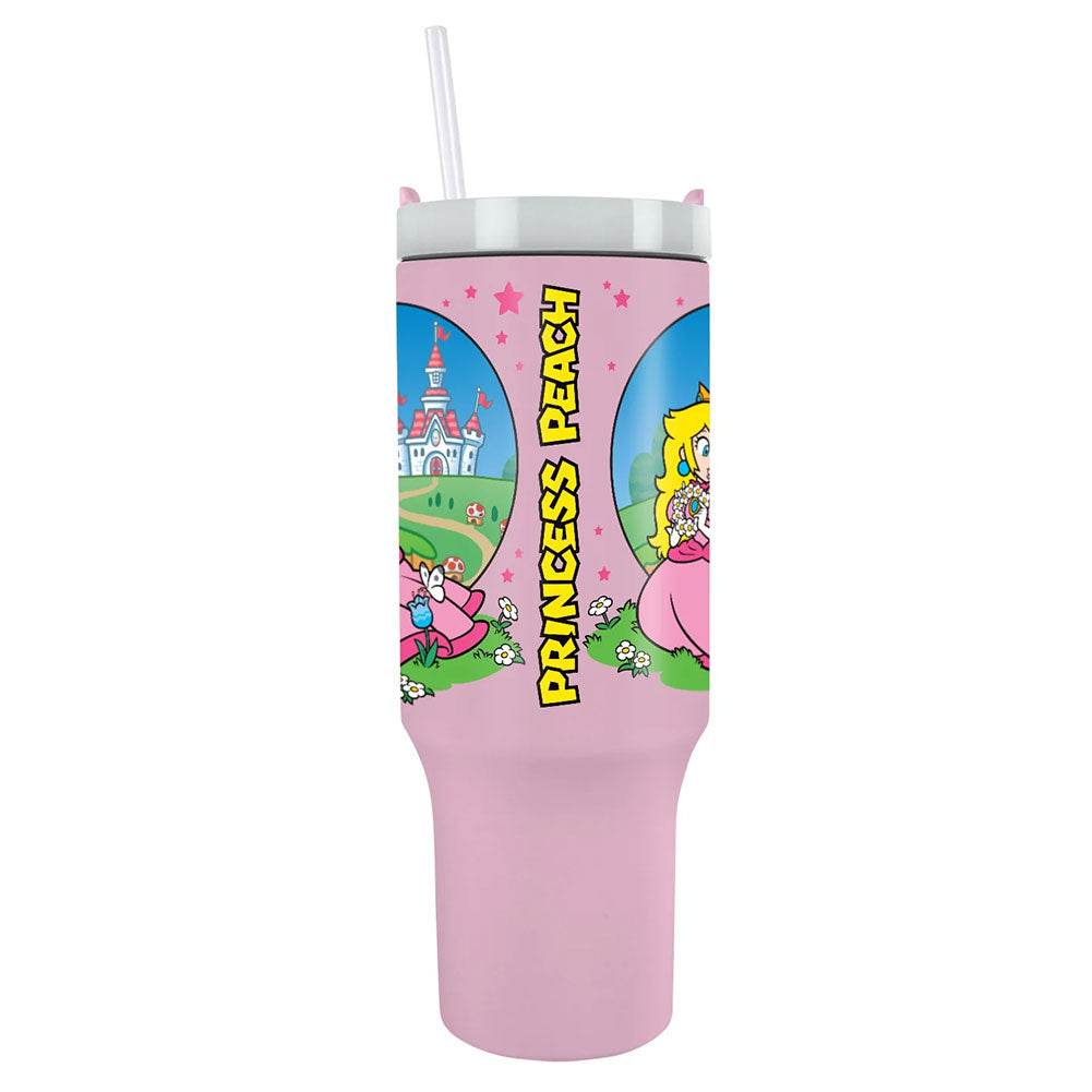Super Mario Princess Peach 40oz Tumbler - Gift Arch